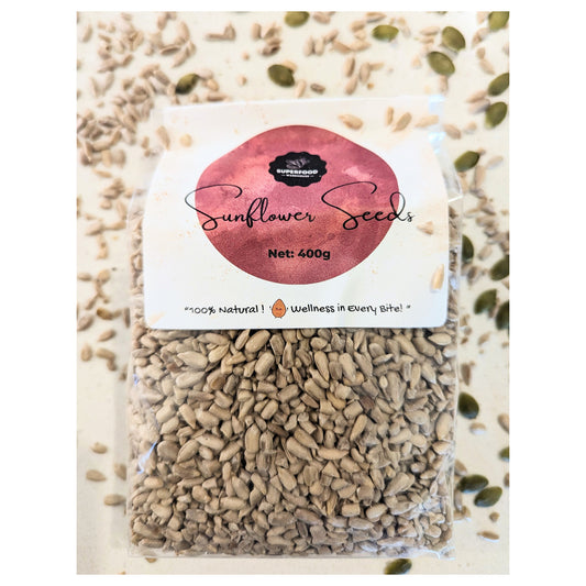 Sunflowers Seeds Kernels 100% Natural 400g - Super Food
