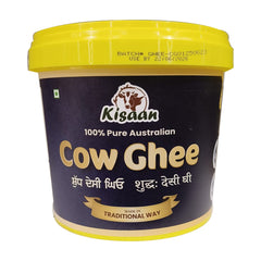 100% Pure Australian Cow Desi Ghee 2L - Kisaan