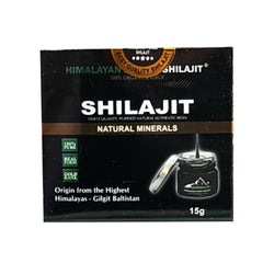 Shilajit Natural Minerals 15g - Himalayan