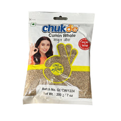 Cumin Seeds Whole 200g - Chukde