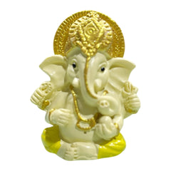 Ganapathi Bappa Yellow Dhoti Statue
