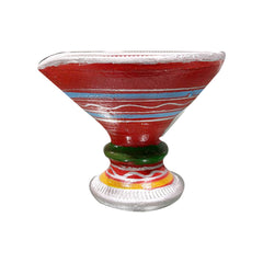Clay Colour Full Small Stand Diya