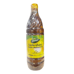 Mustard Oil (Kachi Ghani) 1 Litre - Dabur