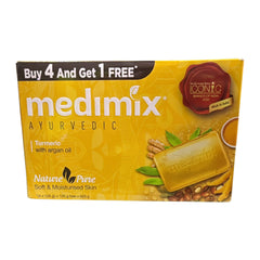 Ayurvedic Turmeric with argan oil 625g Buy 4 and get 1 Free - Medimix