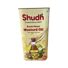 Mustard Oil Kachi Ghani 5L- Shudh