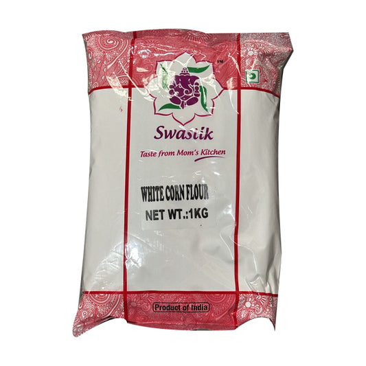 White Corn Flour 1kg - Swastik