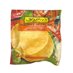 Madras Appalam (Chips de Lentilles) 200g - Mother's Recipe