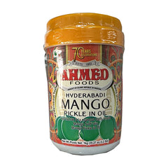 Hyderabadi Mango Pickle in Oil 1Kg - Ahmed