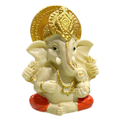 Ganapathi Bappa Red Dhoti Statue