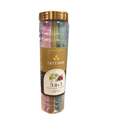 Incense Stick 3 in 1 (Gulab,Mogra,Chandan) 210g - Tattvam