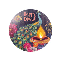 Peacock Happy Diwali Display Stand