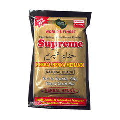 Natural Black Henna Herbal 150g - Supreme