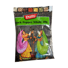 Black Pepper Whole 200g- Pattu