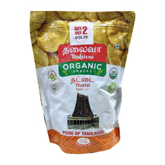 Thalaivaa Organic Snacks Thattai 150g - Tamilnadu