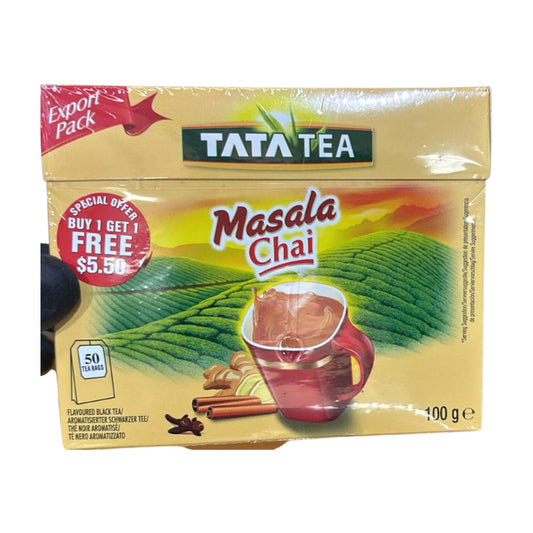 Masala Tea 50 Bags (100g) - Tata