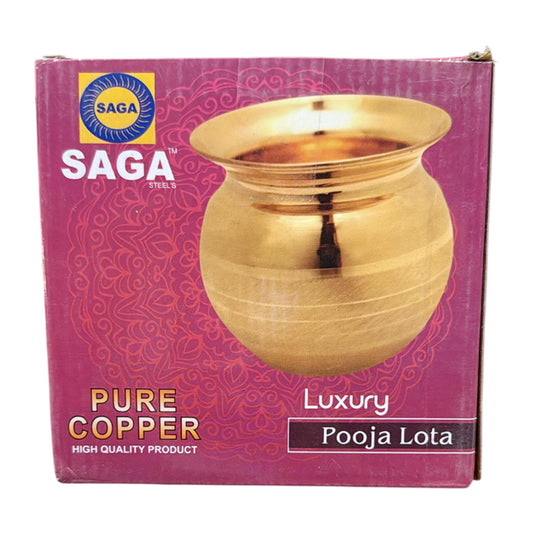 Pure Copper Lota Luxury Number 10 - Saga