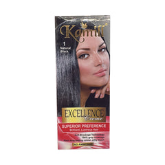 Hair Color Black (Excellence Creme)100g - Kamill