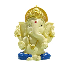 Ganapathi Bappa Blue Dhoti Statue