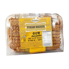 Gur (Jaggery) Punjabi Biscuits 680g - Golden