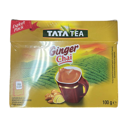 Ginger Tea (50 Tea Bags) 100g - Tata Tea