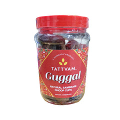 Natural Sambrani Dhoop Cups Guggal 200g - Tattvam