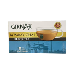 Bombay Chai Black Tea Bags 25 Tea Bags - Girnar