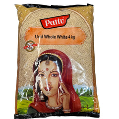 Urid Whole White 4kg - Pattu