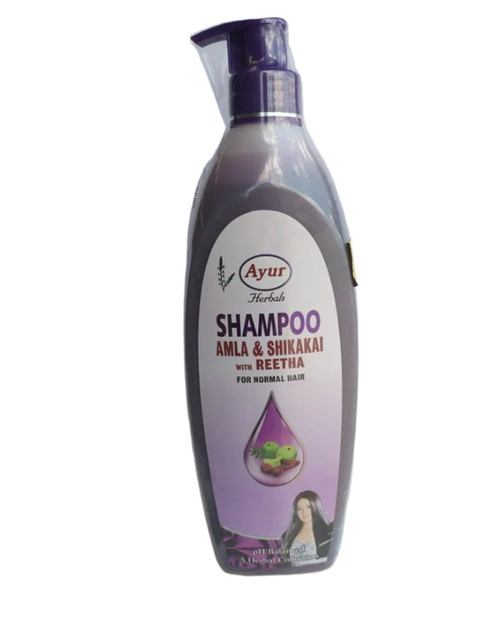Amla & Shikakai Shampoo With Reetha 500g- Ayur
