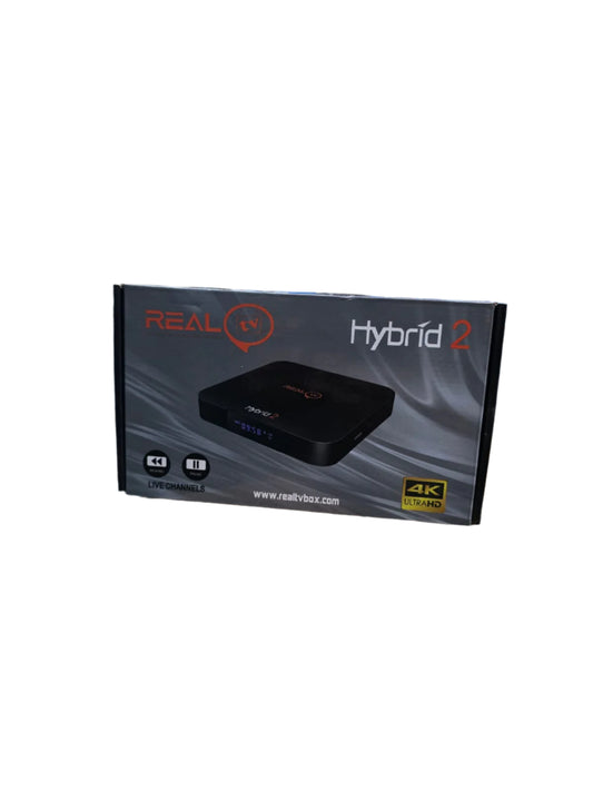 Real Tv Hybrid-2 4k Ultra HD - 1 Year Subscription
