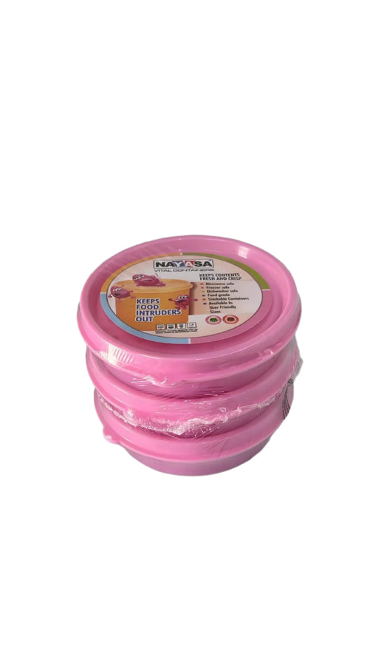 Vital Round 200ml 3pcs Set - Nayasa