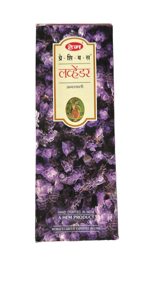 Agarbati Precious Lavender (Incense Sticks) 10g - Hem
