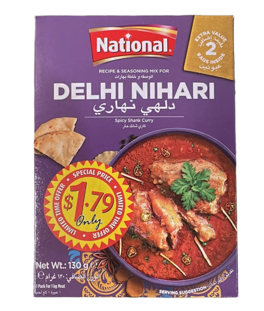 Delhi Nihari (Spicy Shank Curry) 130g - National