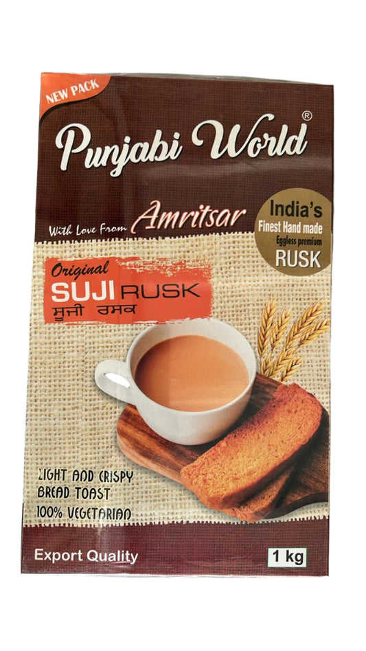Amritsar (Original) Suji Rusk 1kg - Punjabi World
