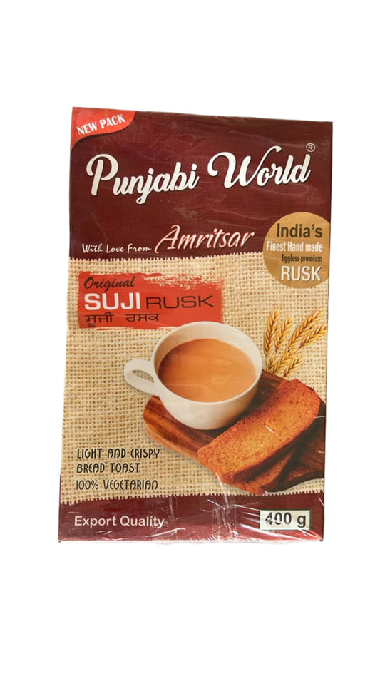 Amritsar (Original) Suji Rusk 400g - Punjabi World