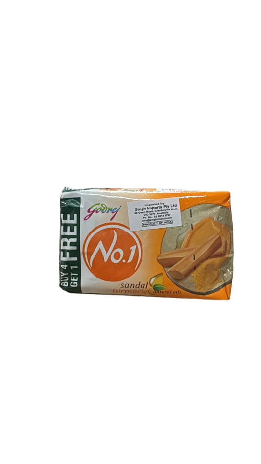 Sandal Turmeric Natural Oil (4+1) - Godrej No 1