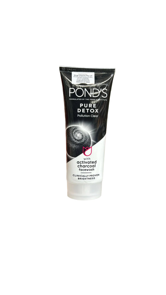Pure Detox Pollution Clear Face Wash 100ml - Ponds
