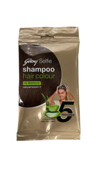 5 Minute Shampoo Hair Colour in Natural Brown 4 20ml- Godrej