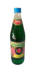 Banana Flavour Delicious Syrup 750ml - Rose Brand (T.G Kiat & Co )