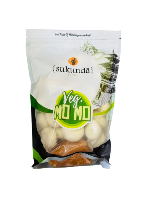 Veg Momos 25pcs With Chutney - Sukanda