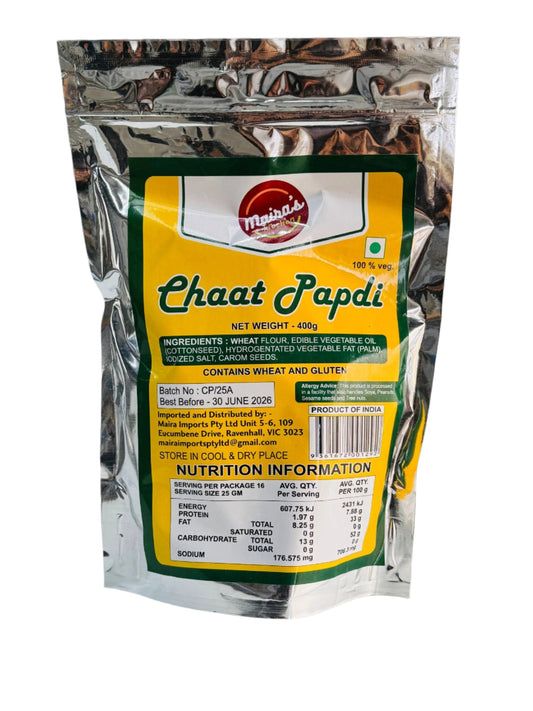 Chaat Papdi 400g  - Maira's Kitchen