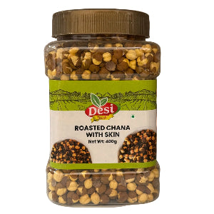 Roasted Channa With Skin 400g - Desi Touch