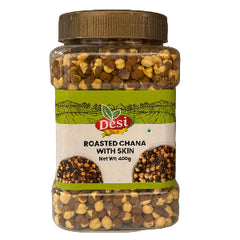 Roasted Channa With Skin 400g - Desi Touch