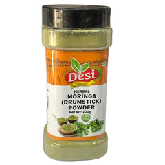 Moringa Leaf Powder (Rich in Iron ) 200g - Desi Touch