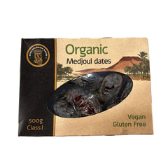 Organic Medjoul Dates Vegan Gluten Free 500g - King Solomon