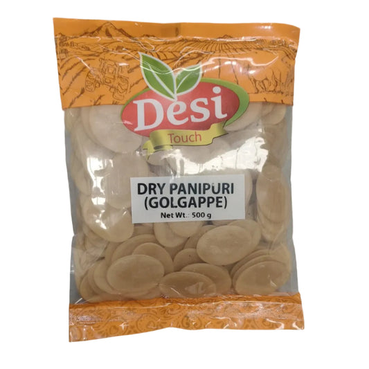 Dry Pani Puri ( Golgappa) 500g - Desi Touch