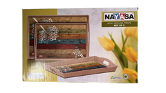 Boxy Serving Trays Set Of 3 - Nayasa