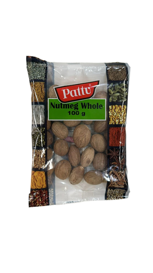 Nutmeg (Jaiphal) Whole 100 g - Pattu