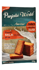 Amritsar Milk (Original) Rusk 1kg - Punjabi World
