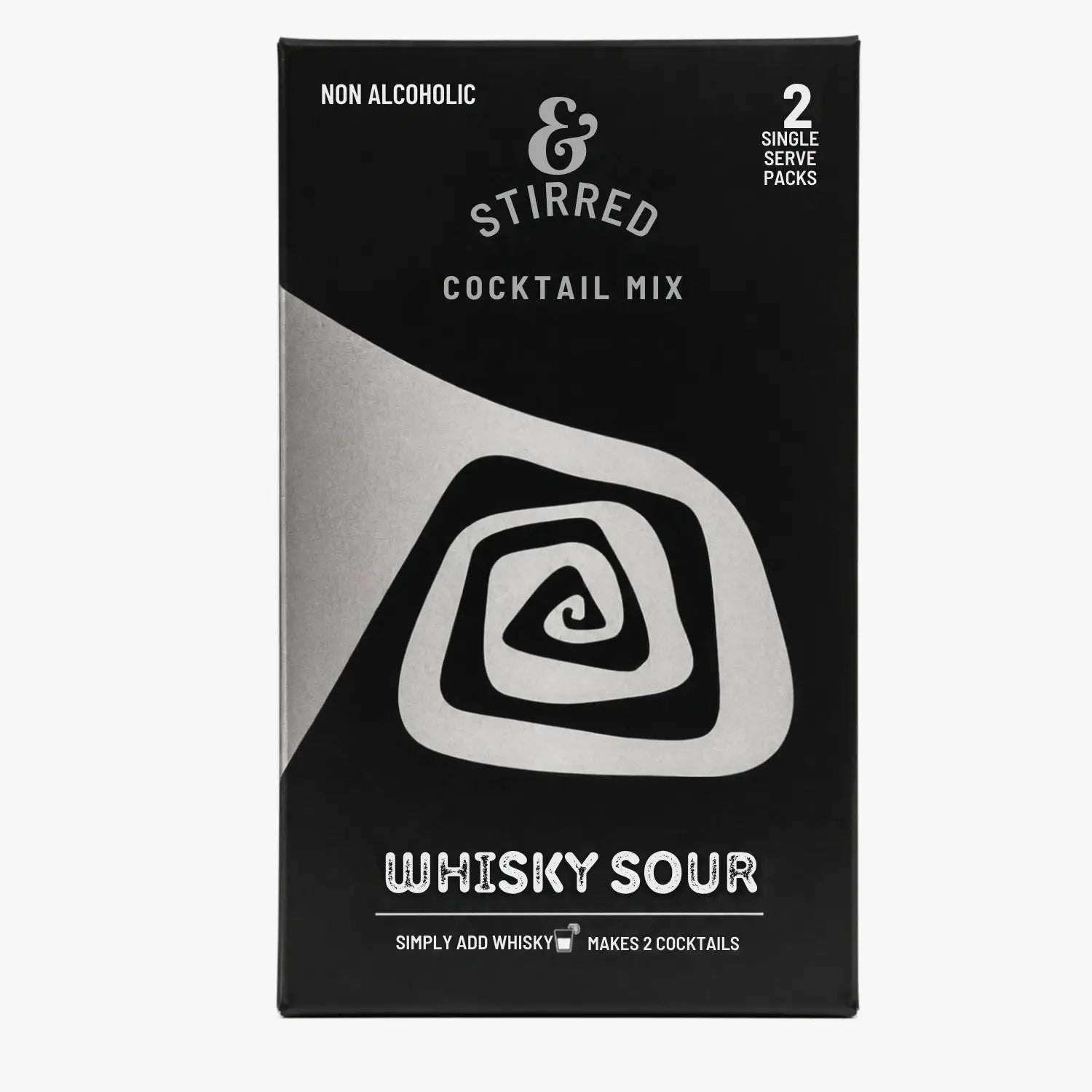 Whisky Sour Cocktail Mix (Non-Alcoholic) 200ml - &Stirred