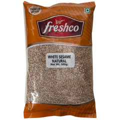 White Sesame Seeds (Natural) 500g - Freshco
